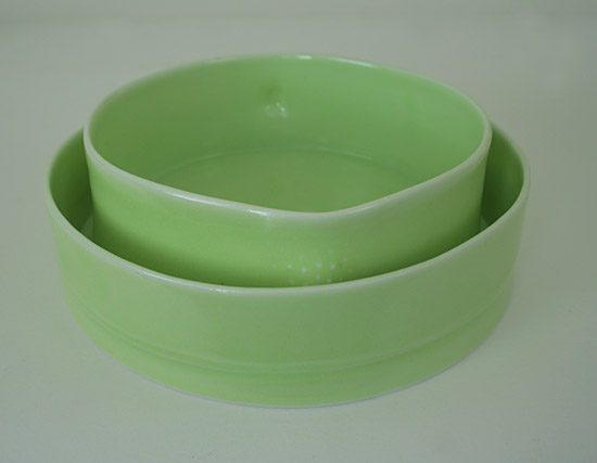 contemporary ceramic design - southern ice porcelain bowls